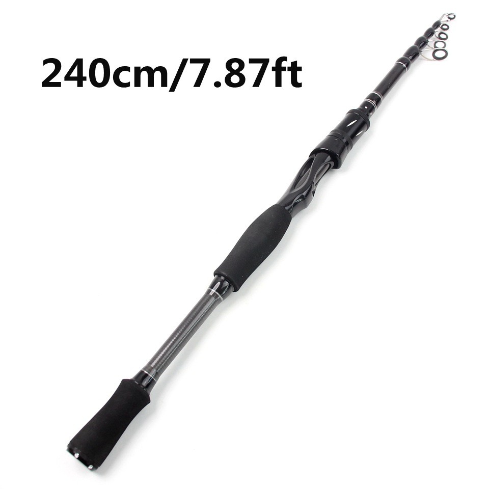 For Lure Fishing Carbon Fiber Fishing Rod Portable Fishing Rod Fishing Trip