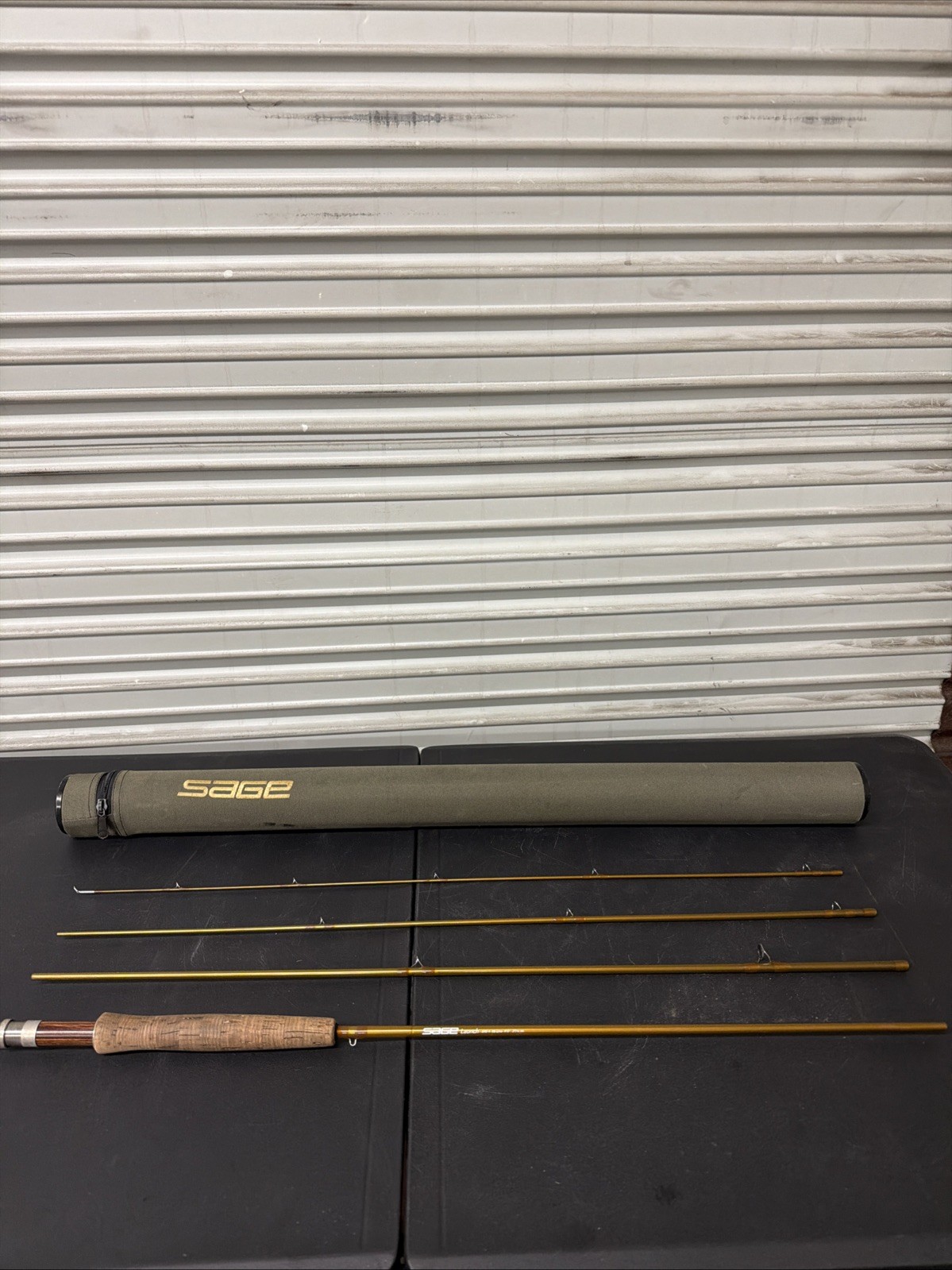Sage Launch 690-4 Fly Fishing Rod. 9’ 6 Wt. W/ Tube.