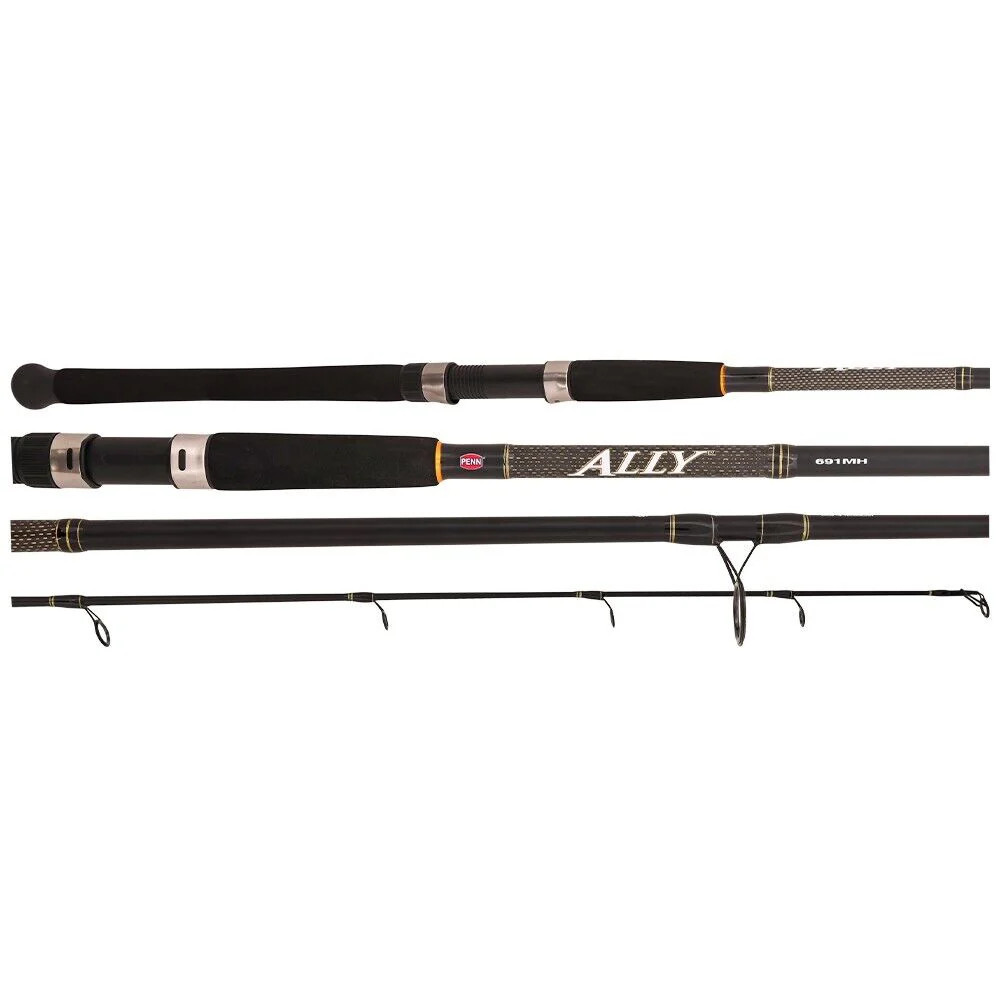 NEW Penn Ally ALLOH 571XH 5’7″ 37 kg 1 Piece Overhead Fishing Rod – 2024 Model