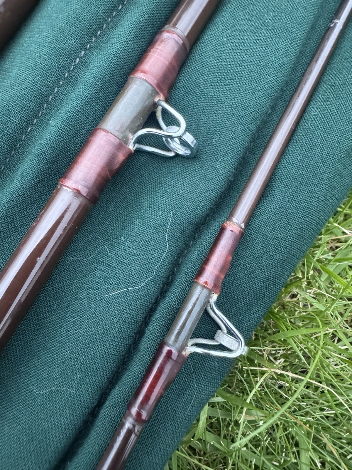 Rare Gold N West Fly fishers Canada Salmon Fly Fishing Rod 15ft