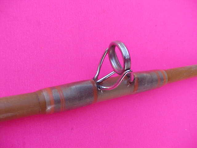CUSTOM WRAPPED SABRE 6 FOOT 3 INCH 25 TO 60 POUND CLASS CONVENTIONAL FISHING ROD