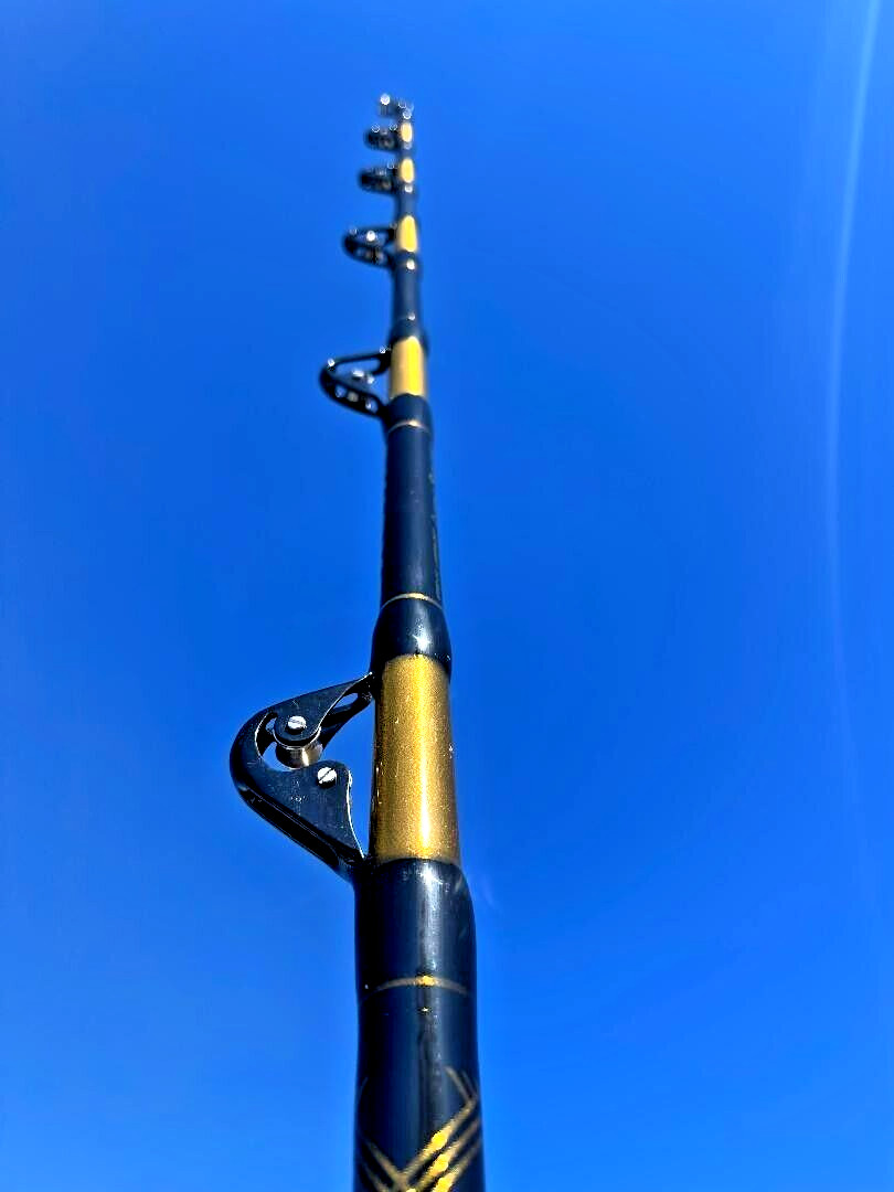 OKIAYA COMPOSIT 160-200LB “THE BIG NASTY” Saltwater Big Game Roller Rod