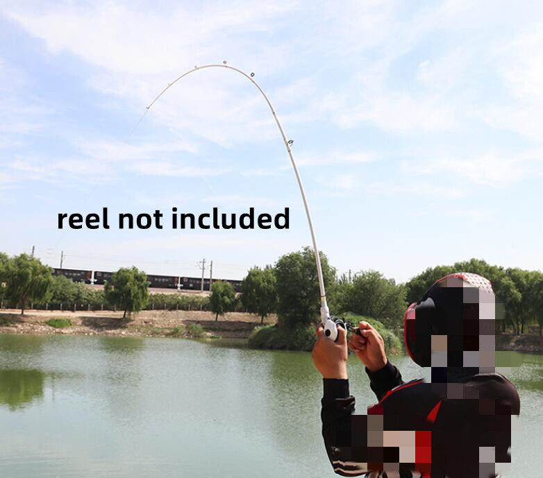 1.65M/1.8M Carbon Fiber Fishing Rod Spinning Casting Fishing Lure Pole 2 Section
