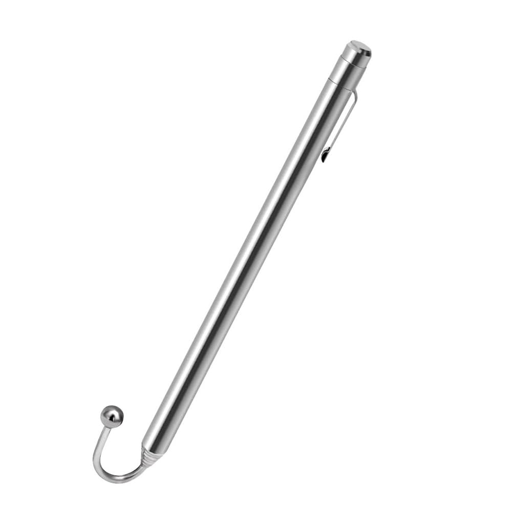 CKZYHHJ Telescoping Collapsed 3/8″ x 6-3/8″ (9.5mm X 162 mm), Silvery White