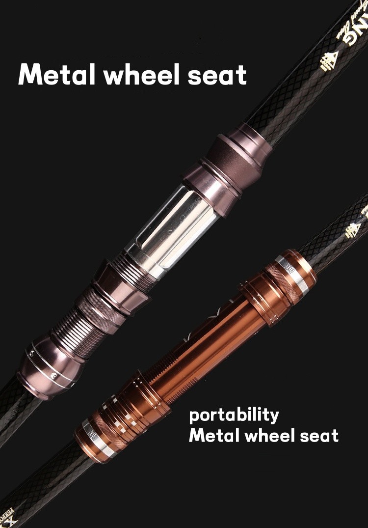 Telescopic Fishing Rod Carbon Fiber Spinning Rod Travel Fast Sensitivity Pole