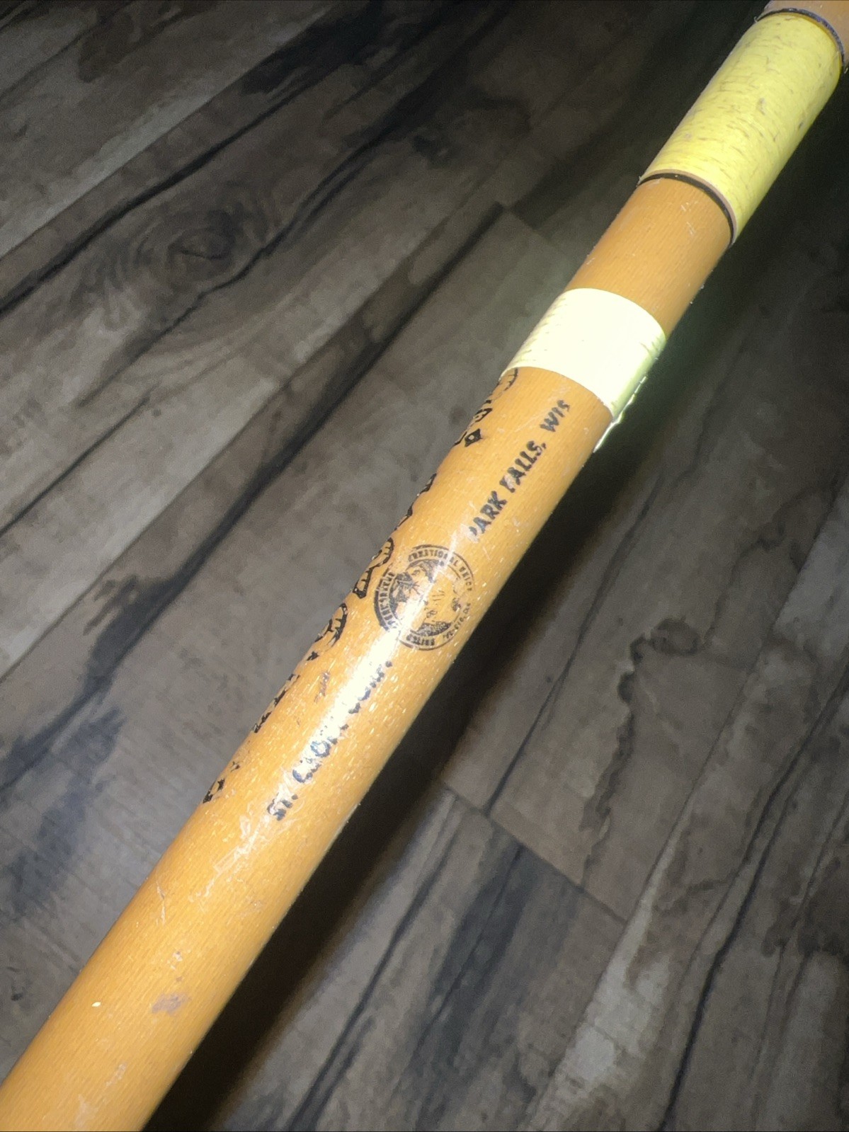 Vintage St. Croix Bait/Trolling 8.5’ 1pc Deluxe Rod Tobacco-Fiber 12BT-86LT-D
