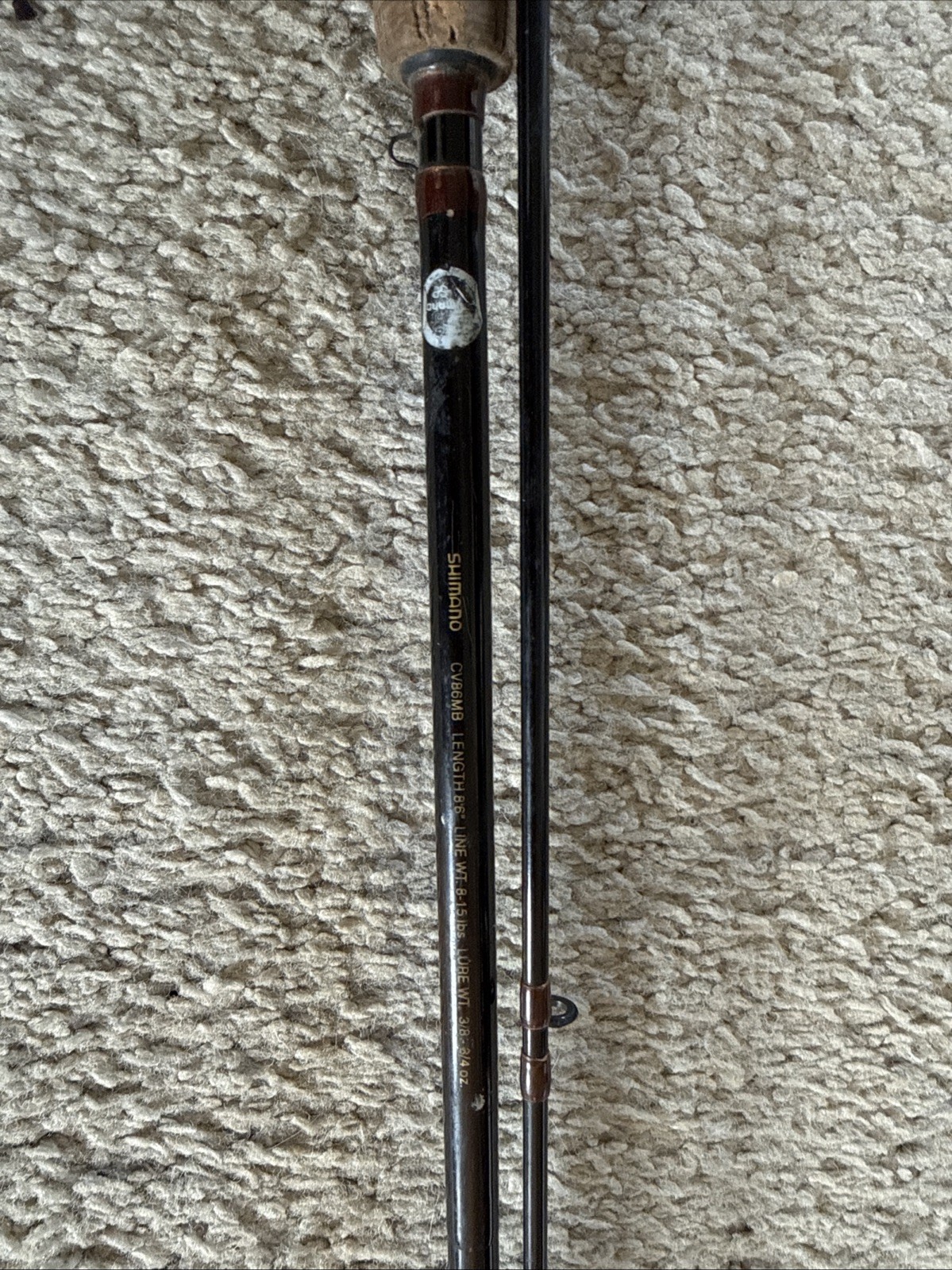 SHIMANO CONVERGENCE GRAPHITE CV86MB 8’6” 8-15 lb CASTING FISHING ROD