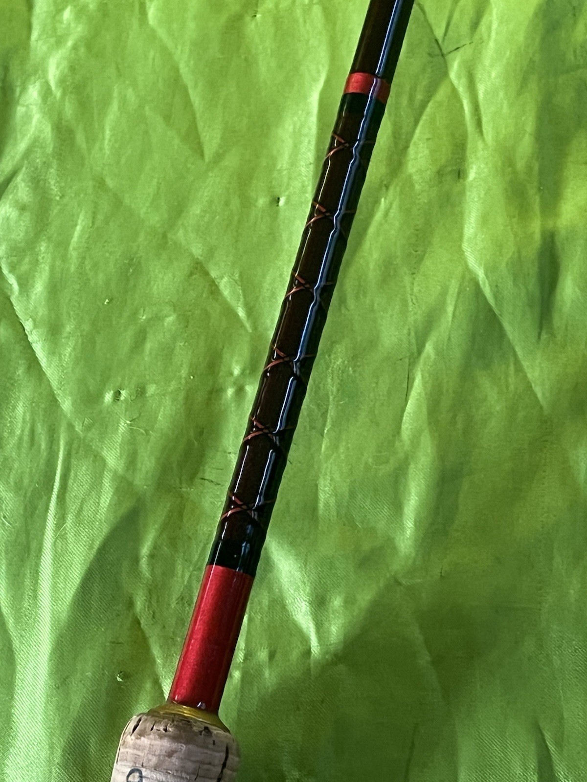 Featherweight Fly Rod Fishing Rod 8ft Cork Handle 3 Piece Great Condition