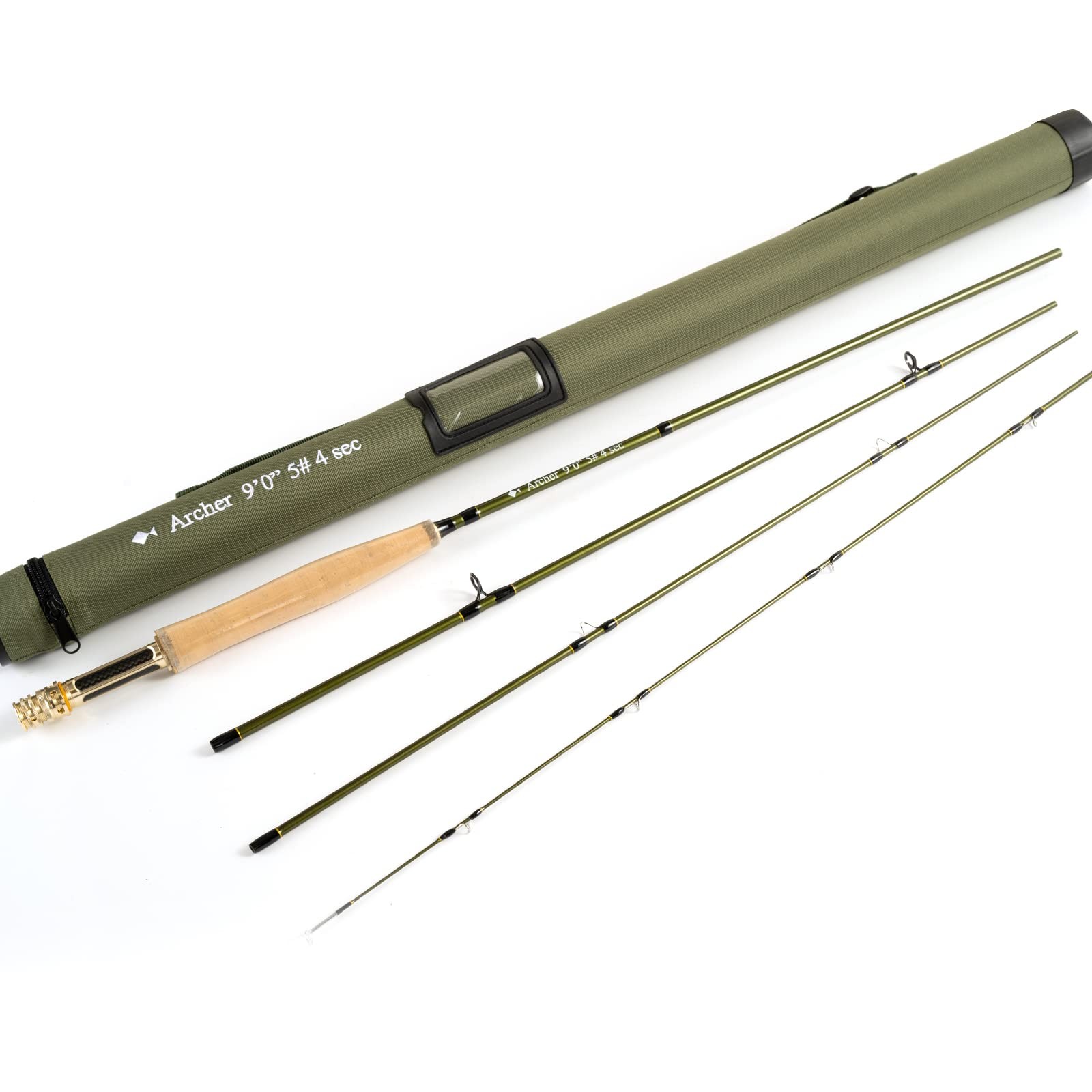 Angler Dream 9Ft 5Wt Archer Fly Fishing Rod 4 Section Cordura Tube
