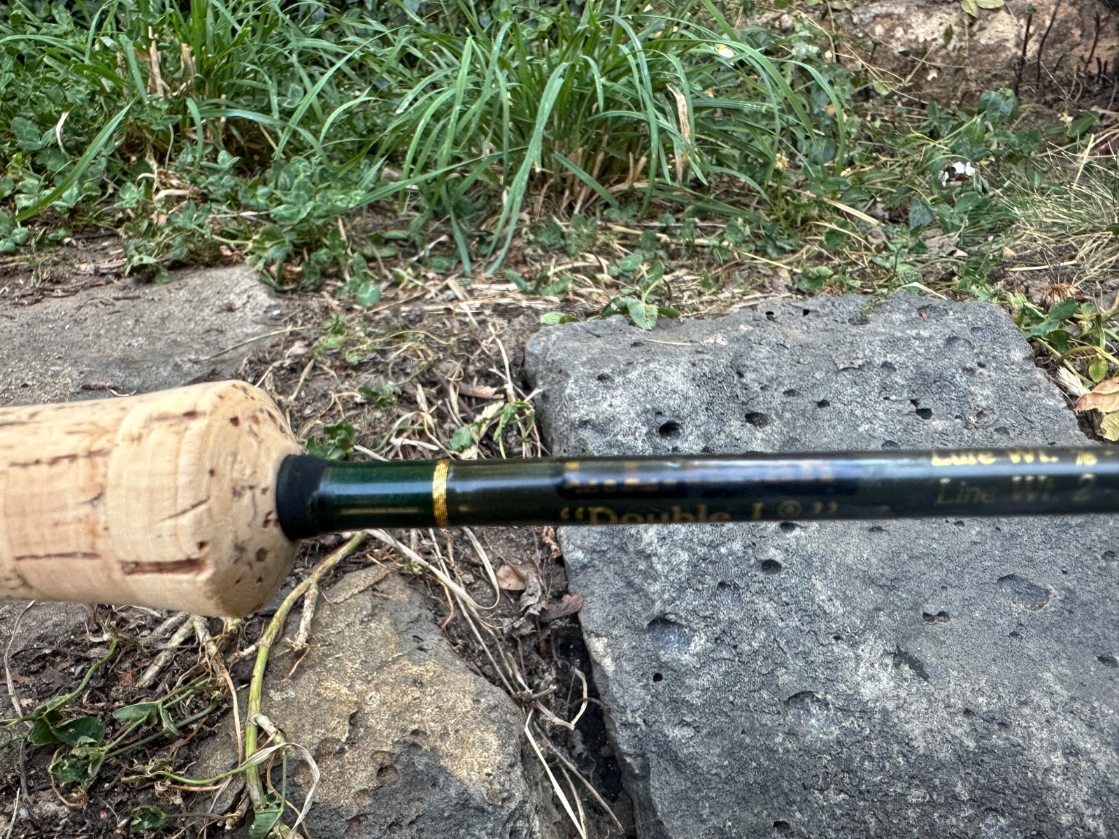 LL Bean Double L Spinning Fishing Rod 2 Piece IM6 Graphite 6′ Model LLS601-2