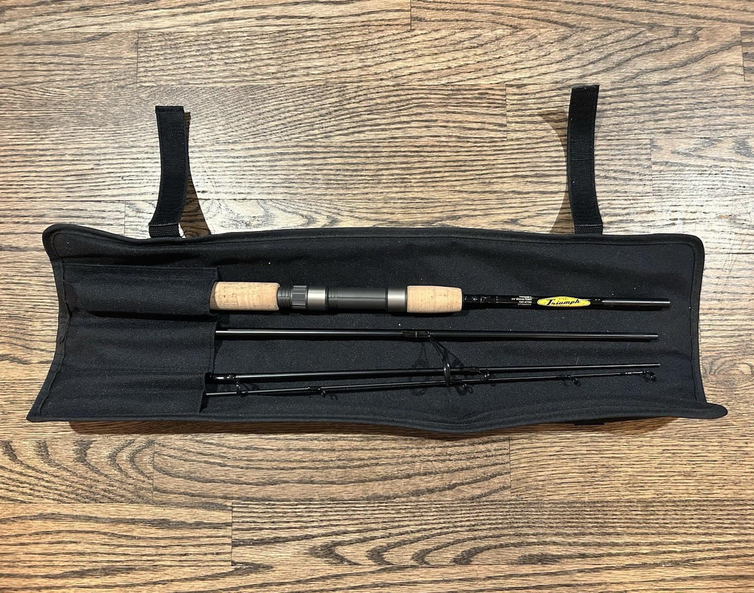 St. Croix Triumph Travel Spinning Rod TRS66MF4 – 6’6” – 4 Piece w/ Case