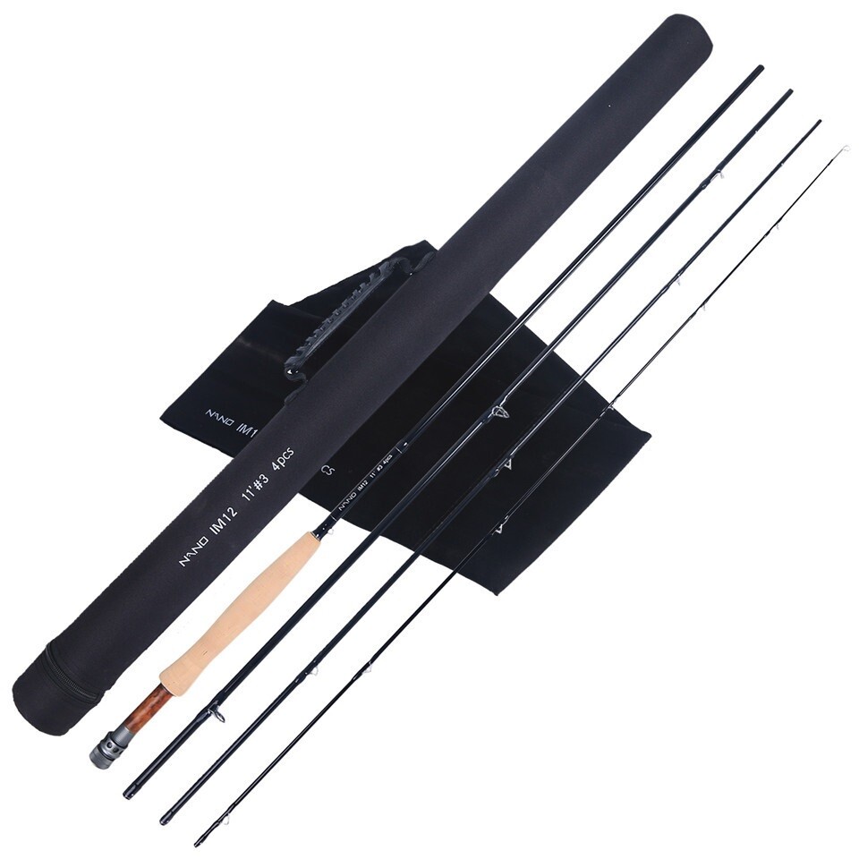 Nano Nymph 2/3/4WT 10ft IM12 Toray Carbon Fast Action Nymph Fly Fishing Rod