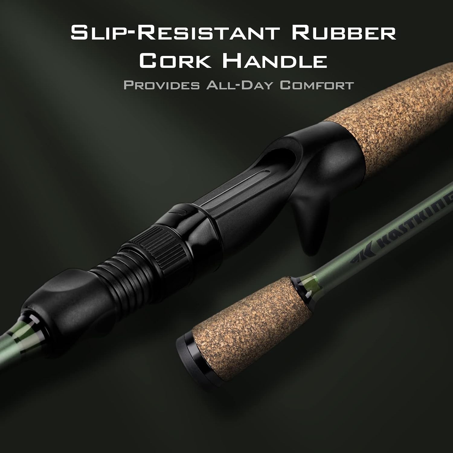 Spartacus II Fishing Rods – IM6 Graphite Blanks Casting & Spinning Rods, 2-Pi…