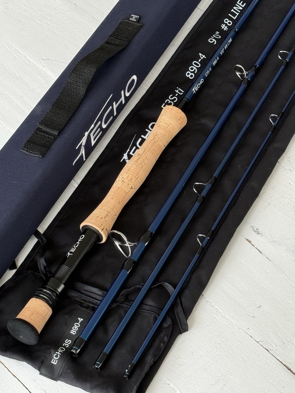 **BEAUTIFUL**🔥ECHO E3S-ti 8wt. 9’ft Fly Rod! 🔥~LQQK~🔥