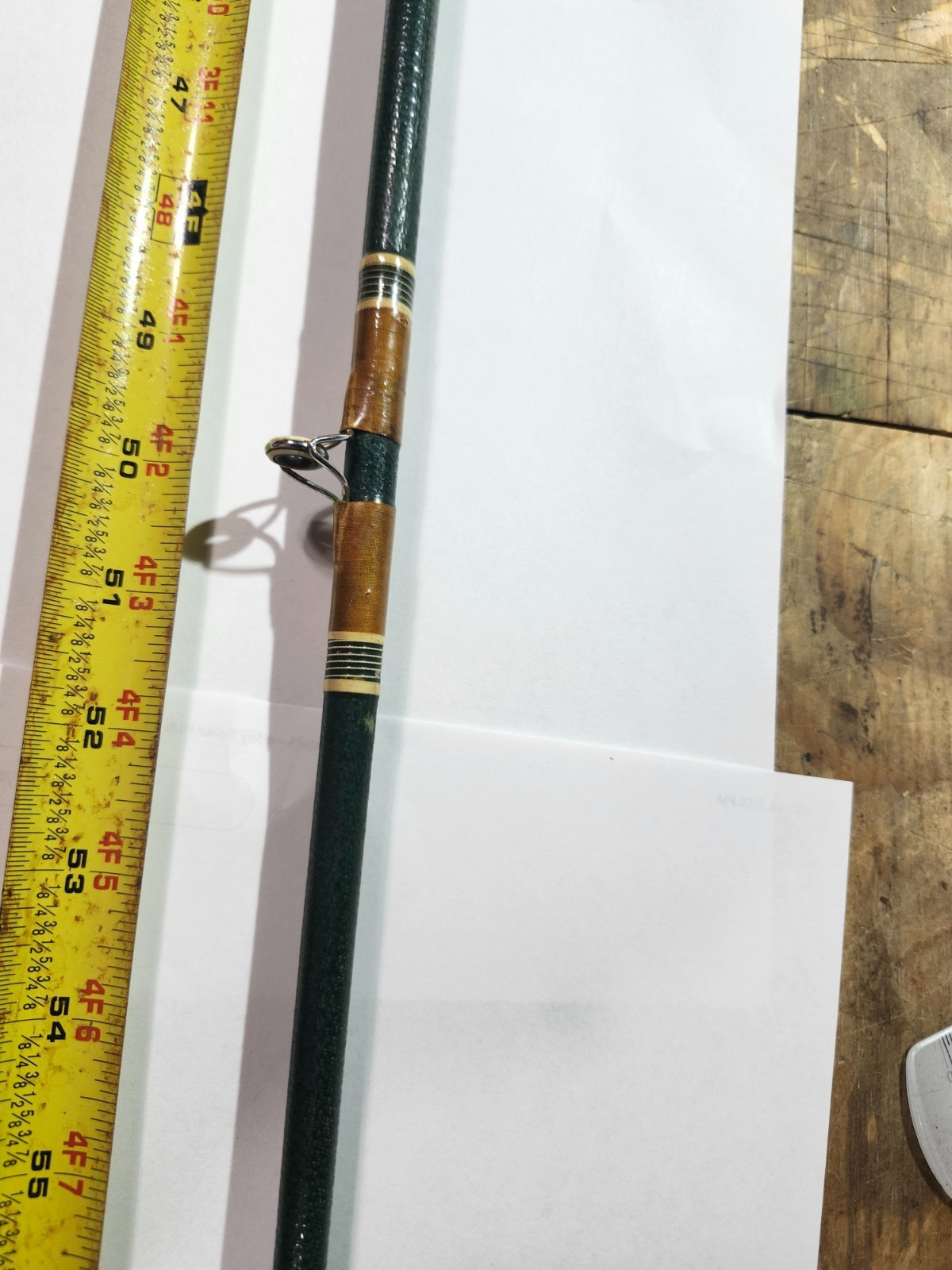 Supreme Rod Co Madison Wi Musky Master Fishing Rod 6′ Vintage
