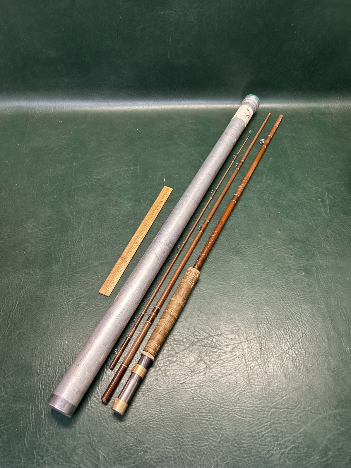 Vintage FENWICK Feralite FF80-3 Fly 8′ Rod made in USA #c 15239 3.5 oz.