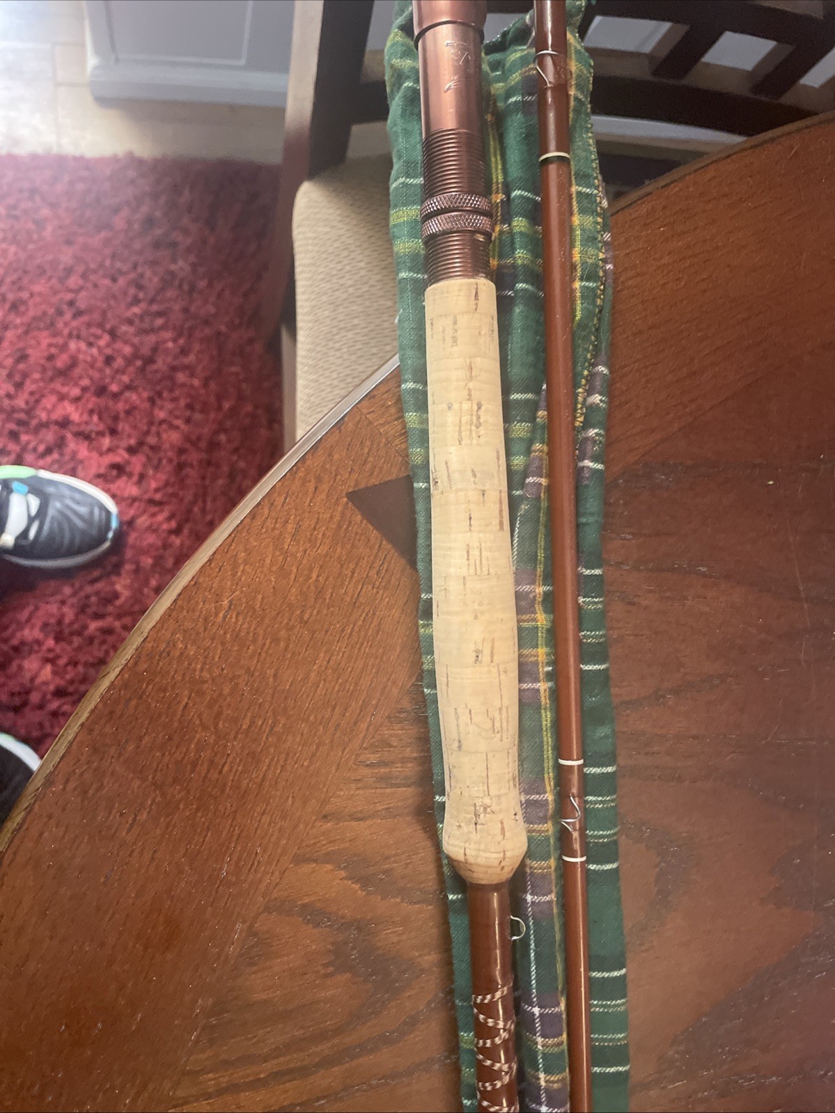FENWICK 🇺🇸🐟💎🔥👌Feralite FF857 Fly 8’6″ Rod made in USA- 7 wt