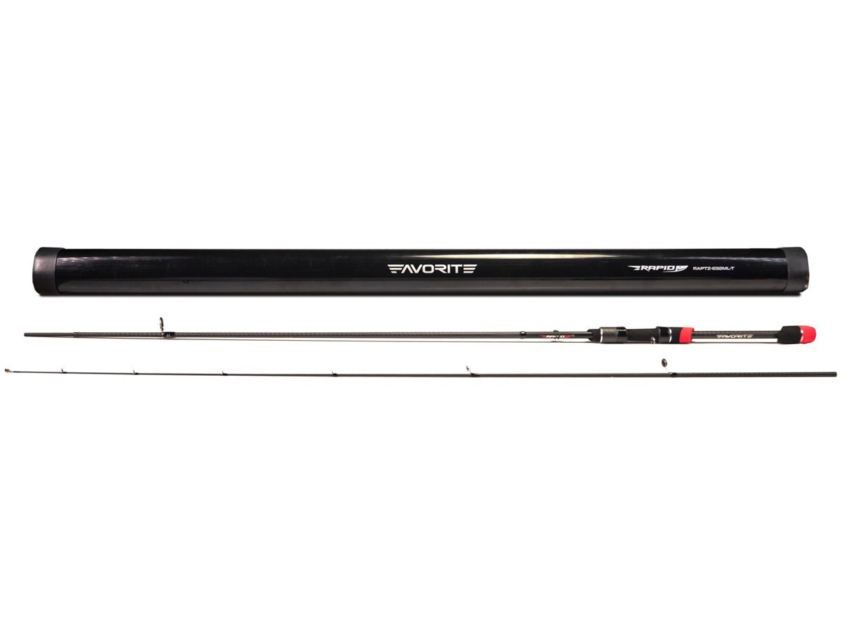 NEW 2025 Favorite Rapid Spinning Rod 2-section Ultralight