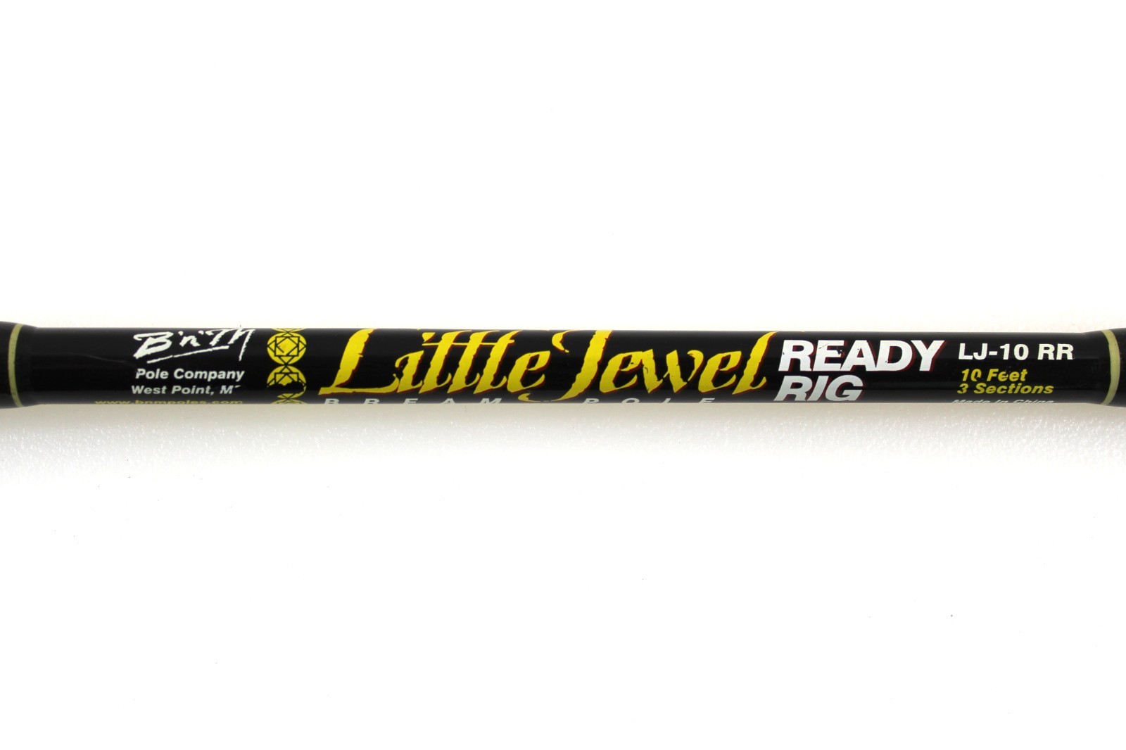 B & M Little Jewel LJ-10 RR 10′ 3 Section Ready Rig Pole