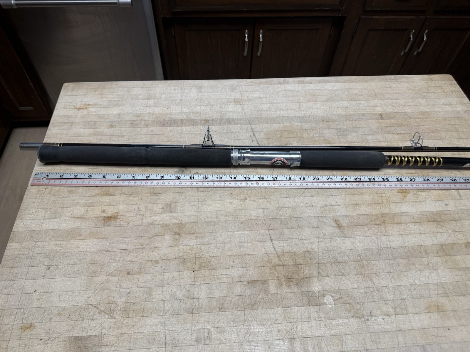 Vintage Fishing Spinning Rod Master Fishing Tackle Corp. – 2 Piece #5210 9’
