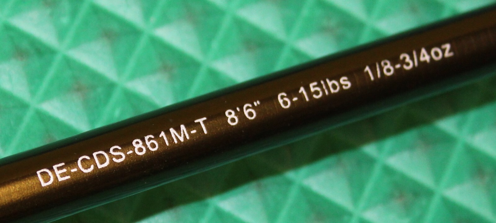 Okuma Dead Eye Casting Rod Technique Specific Telescopic 8′ 6″ DE-CDS-861M-T