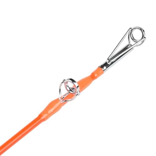 Catfish Fishing Rods 7’6 Glow in Dark The Challenger Casting Rod, Orange