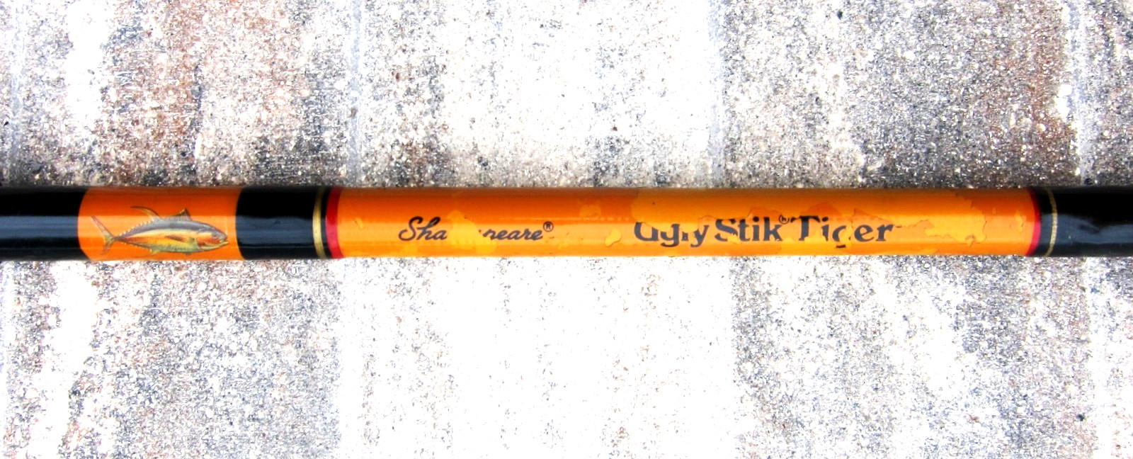 Shakespeare Ugly Stik Tiger BWC-2202 Stand-Up Rod: 7′; 30-60lb – USED COND!! a