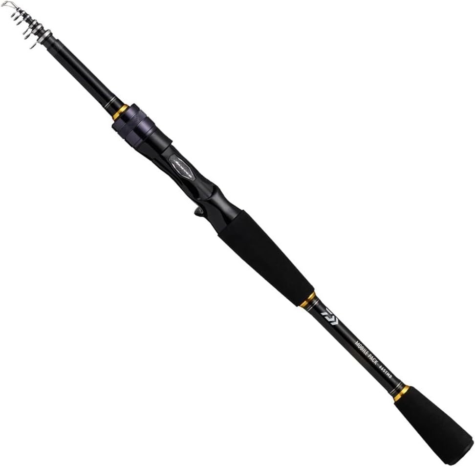 DAIWA 5802918 Jigging Rod Mobile Pack 765TMB Q Black 2022 Model ‎Carbon Fiber