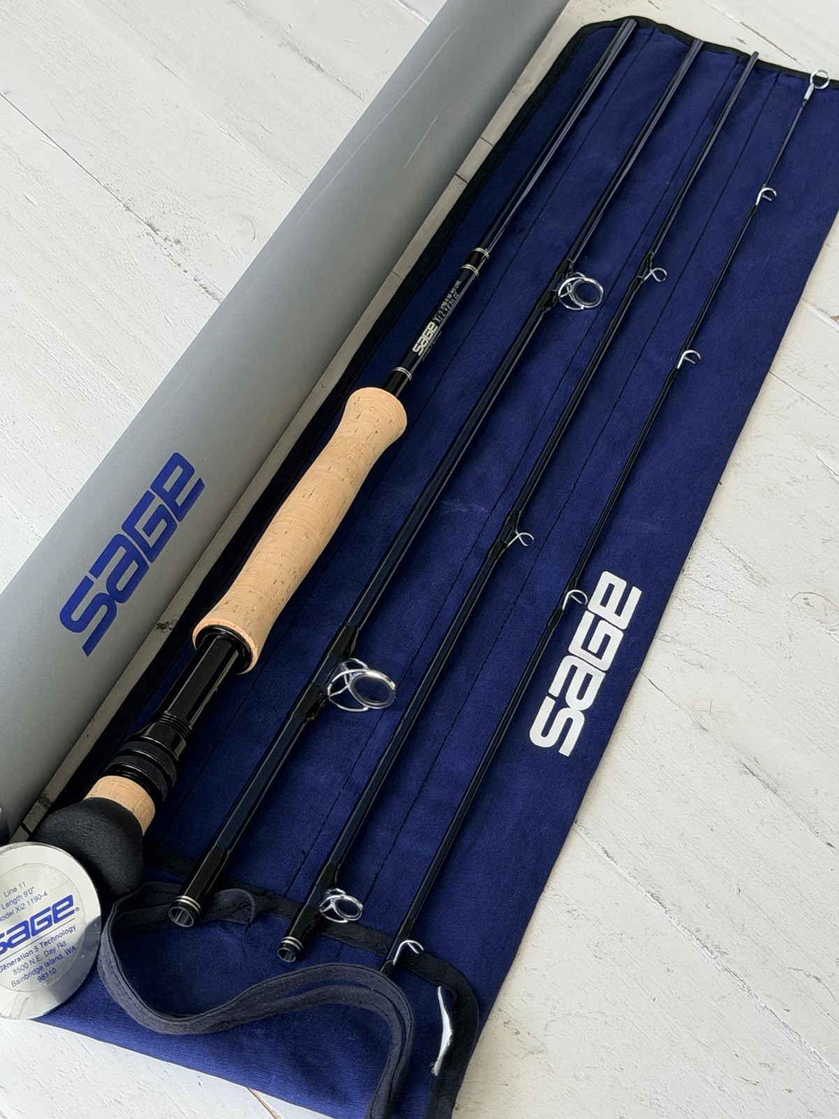 **BEAUTIFUL** 🔥 SAGE SALT Xi 2. 11wt. 9’ft~4pc Flyrod!!🔥~LEGENDARY~🔥
