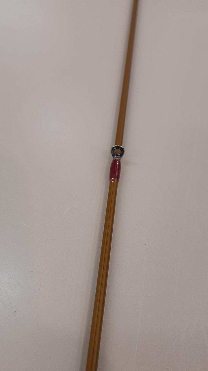 Hayashi MSC-80 Eging Rod 8ft 115g Fishing Gear with Crack in #9.10 Guide