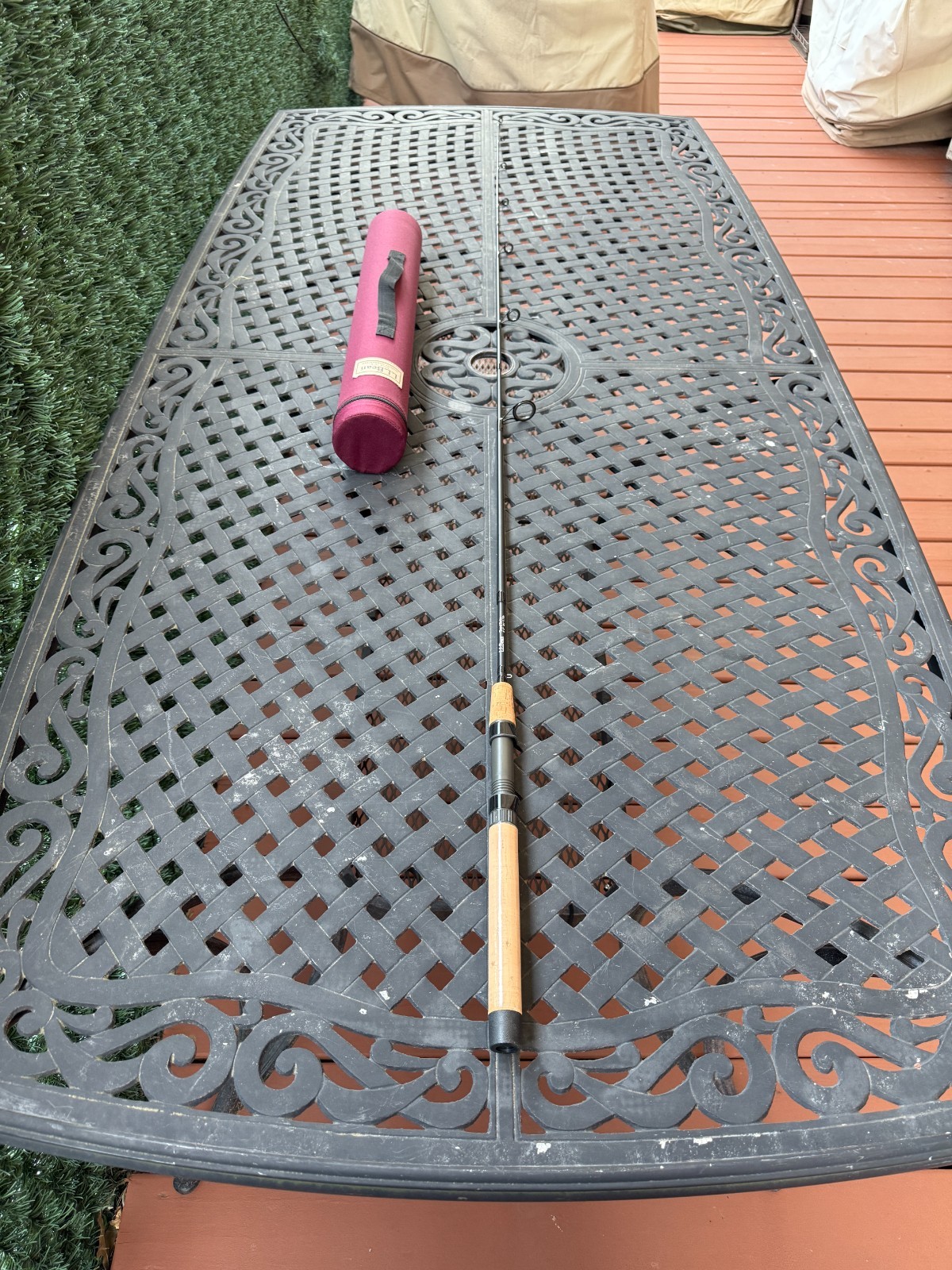 L.L. Bean Travel Series, 6’6″, Medium, Fast, 6-12lb, 1/4-5/8oz, Spinning Rod, 4p