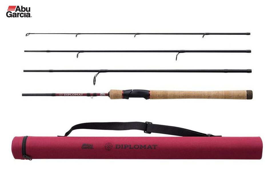 Abu Garcia Diplomat V2 Travel Spinning Rods – 7ft – 10ft – All Models