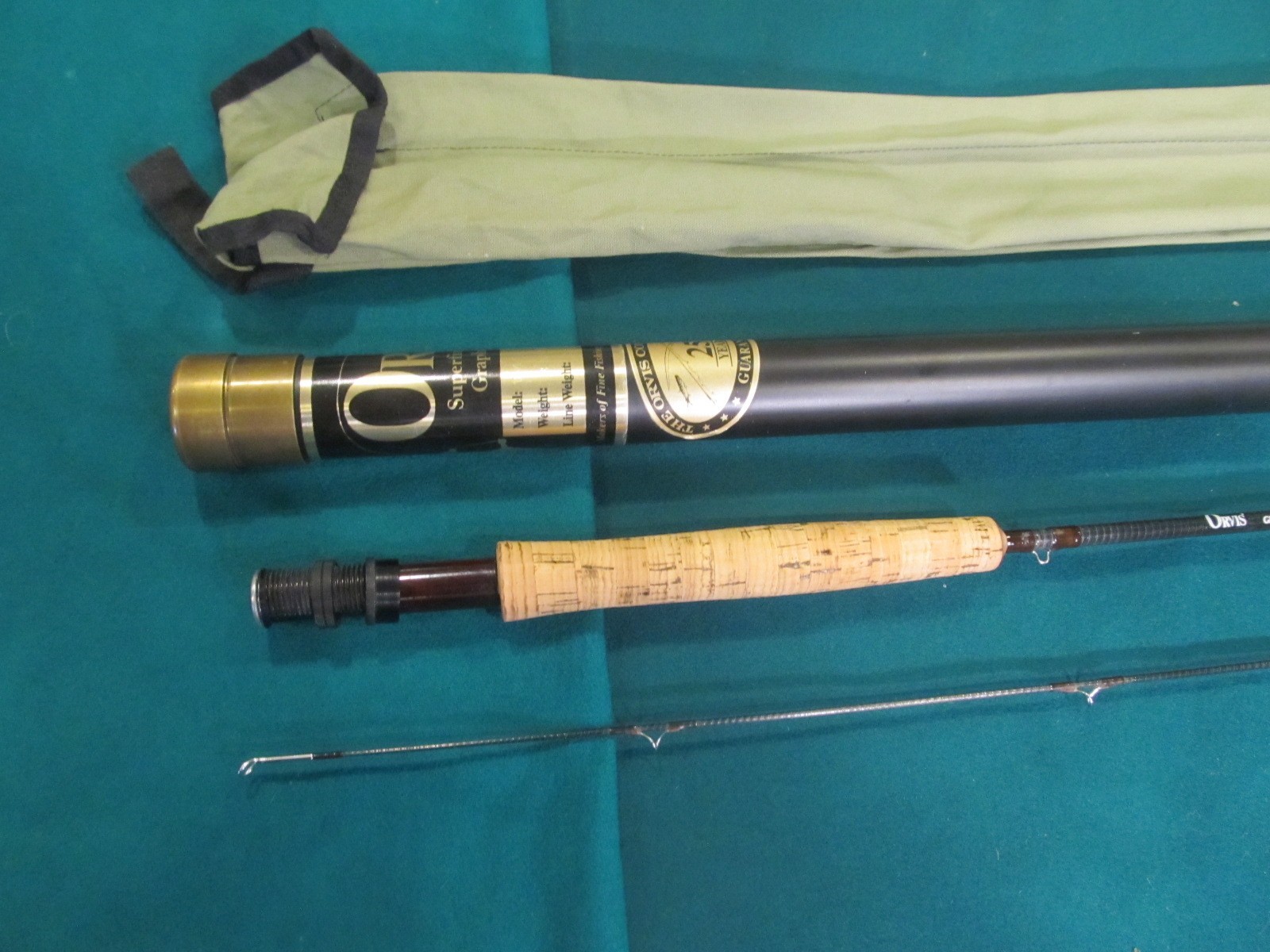 Orvis Superfine series, 8 1/2′,”Henry’s Fork” graphite fly rod