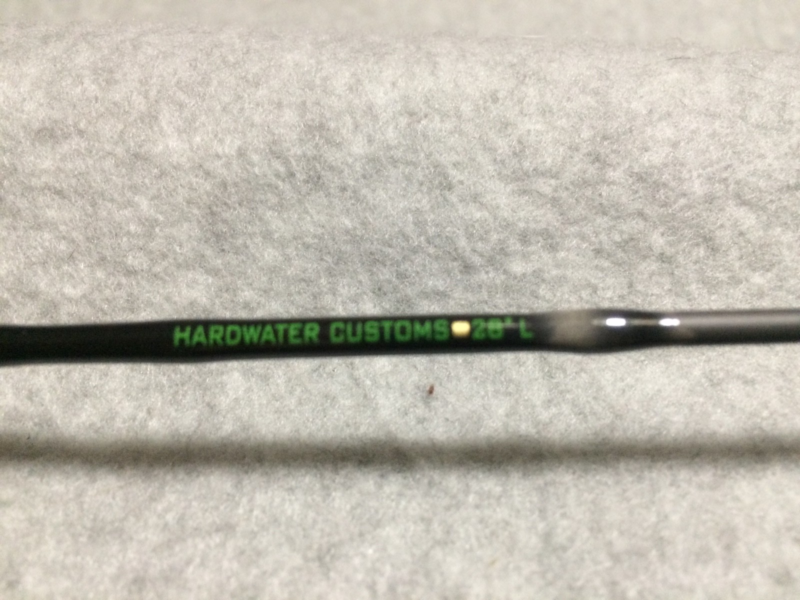 Hardwater Customs Quiver Stick 28″ Lt action Green/Black