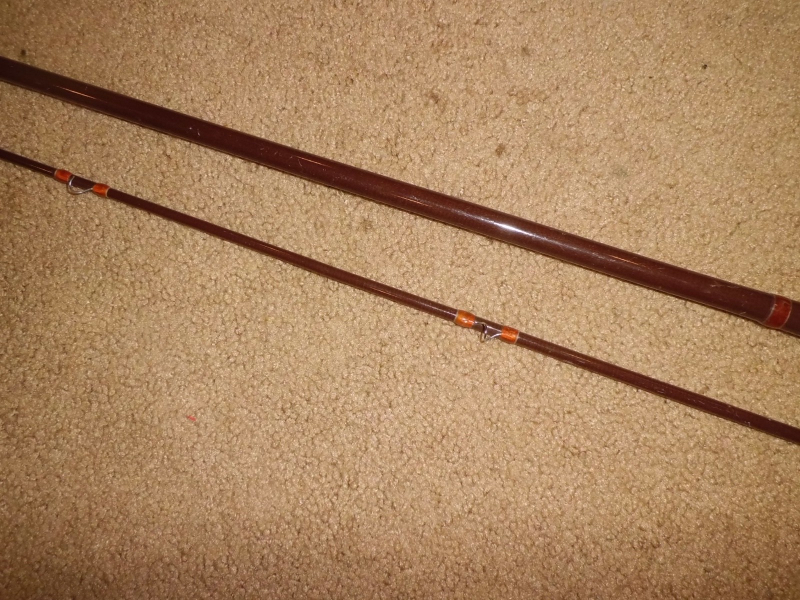 Vintage Browning SILAFLEX Fly 8’6″ Rod made in USA- 6 fly wt.
