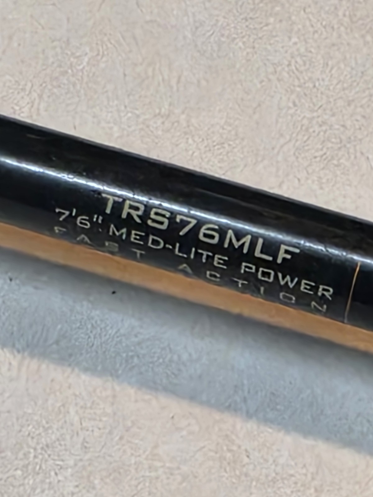 St. Croix Triumph TSR76MLF Spinning Rod (BAD GUIDE) 7’6″