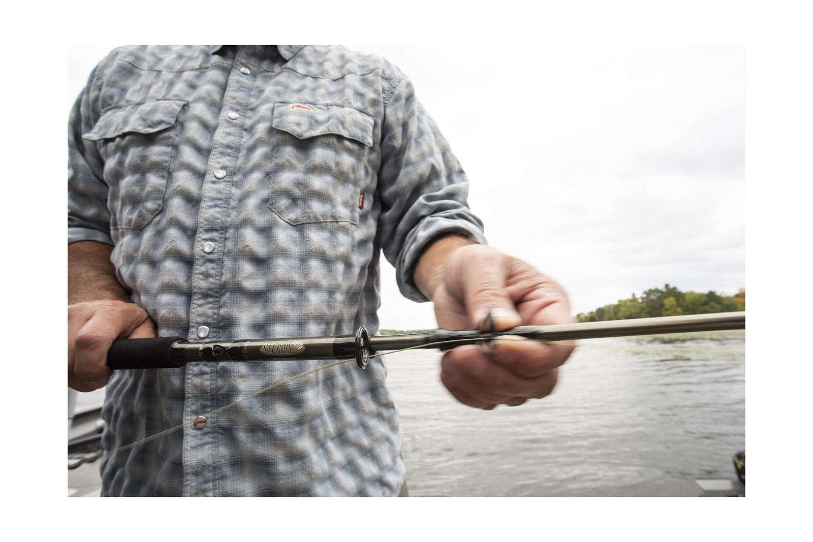 St. Croix Rods Eyecon Spinning Rod, EYS 6’6″ Medium/Fast 2 Pc.