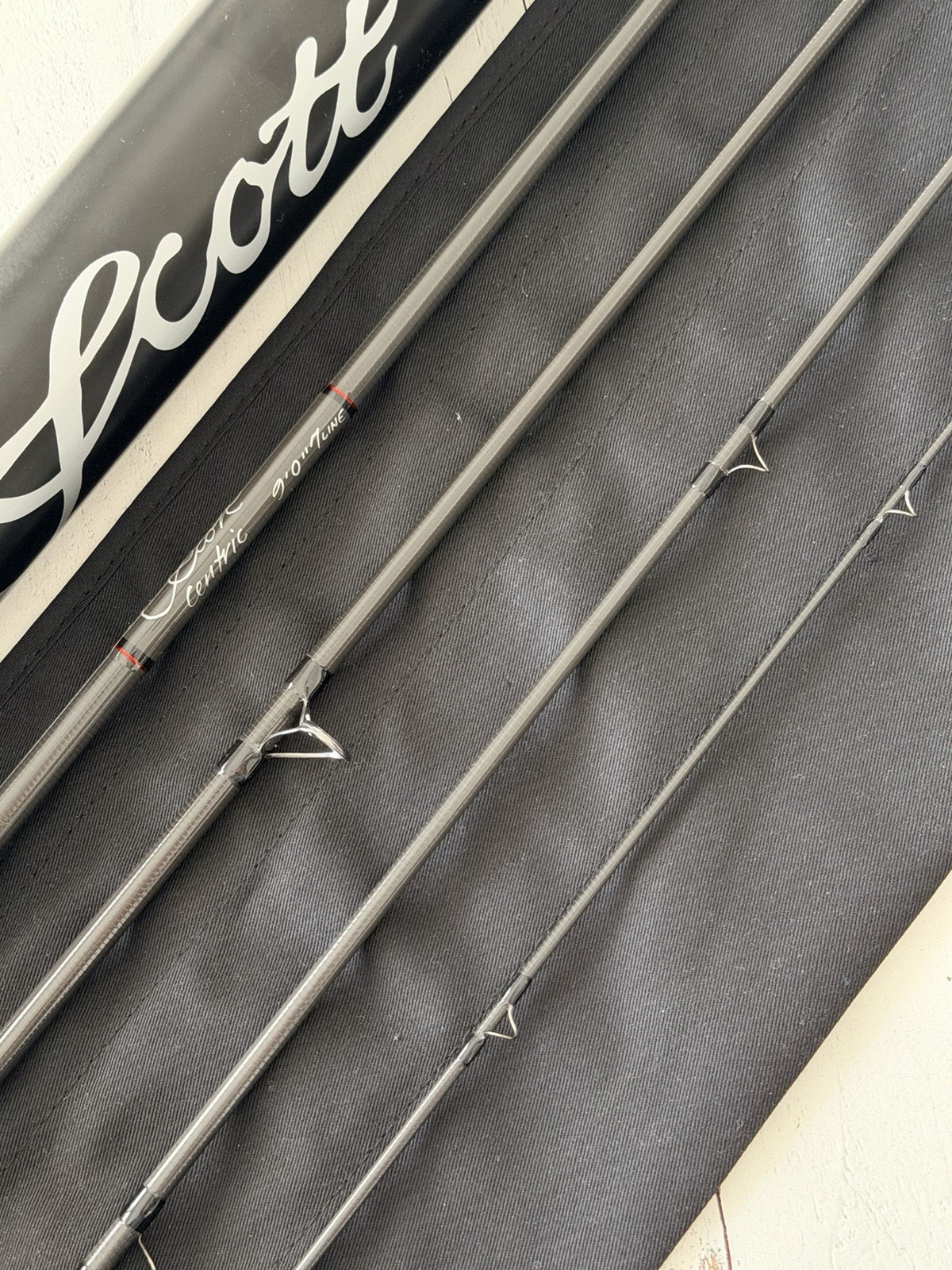 **BEAUTIFUL**🔥SCOTT CENTRIC 7wt. 9’ft~4pc Fly Rod🔥~LEGENDARY~🔥