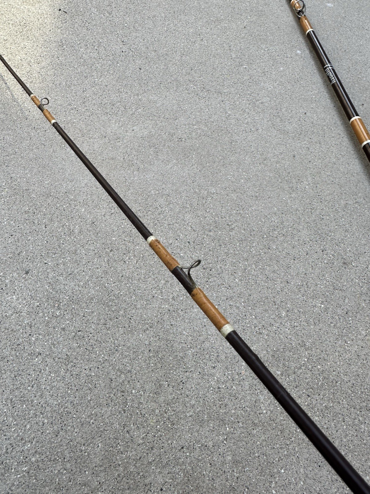 SABRE 8.5 ft 2-PIECE CUSTOM MADE F173 NYPOXY GLASS 7 Line Test Fly Fishing ROD