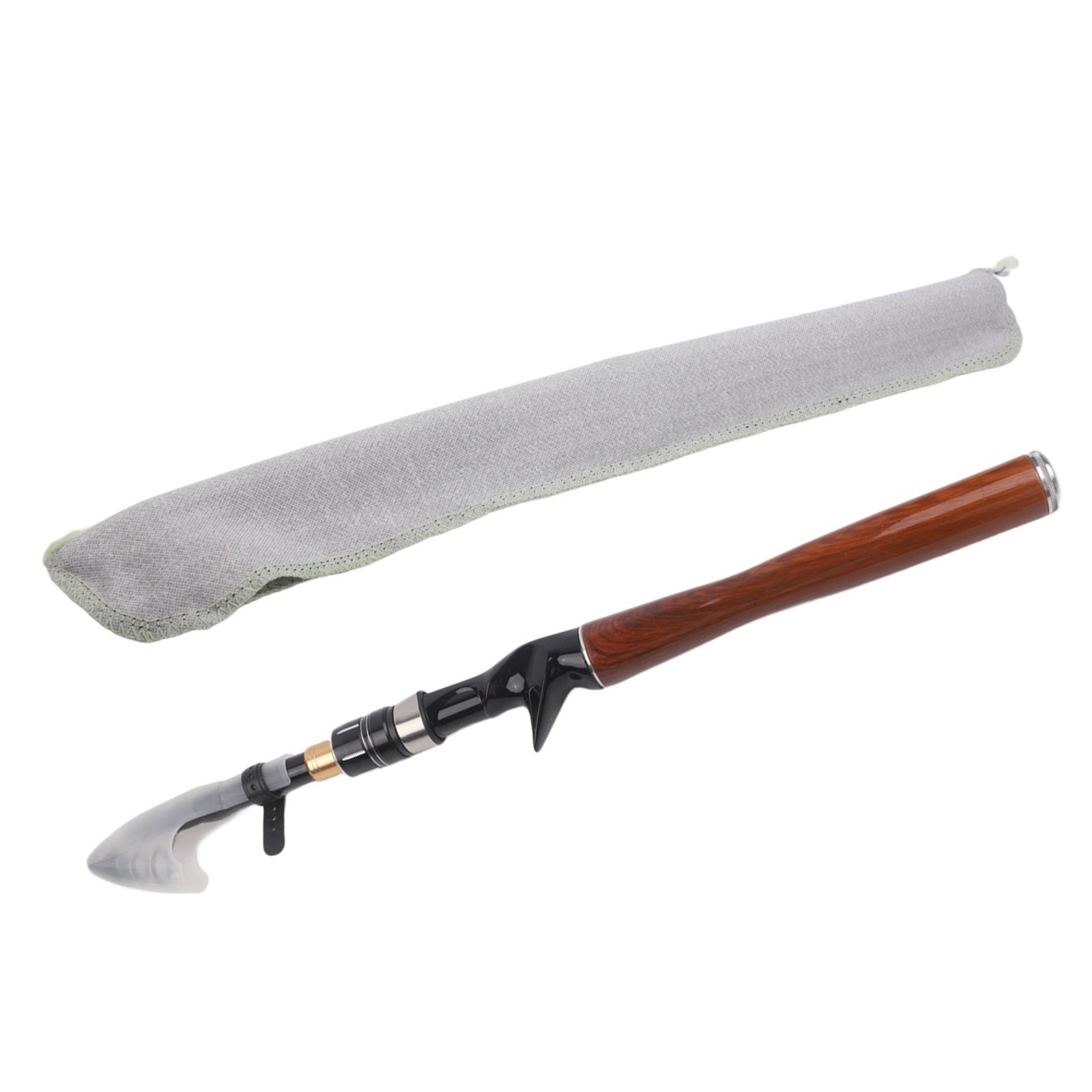 Sougayilang ML Telescopic Fishing Rod Carbon Fiber Spin Cast Foldable 1 8M for 2