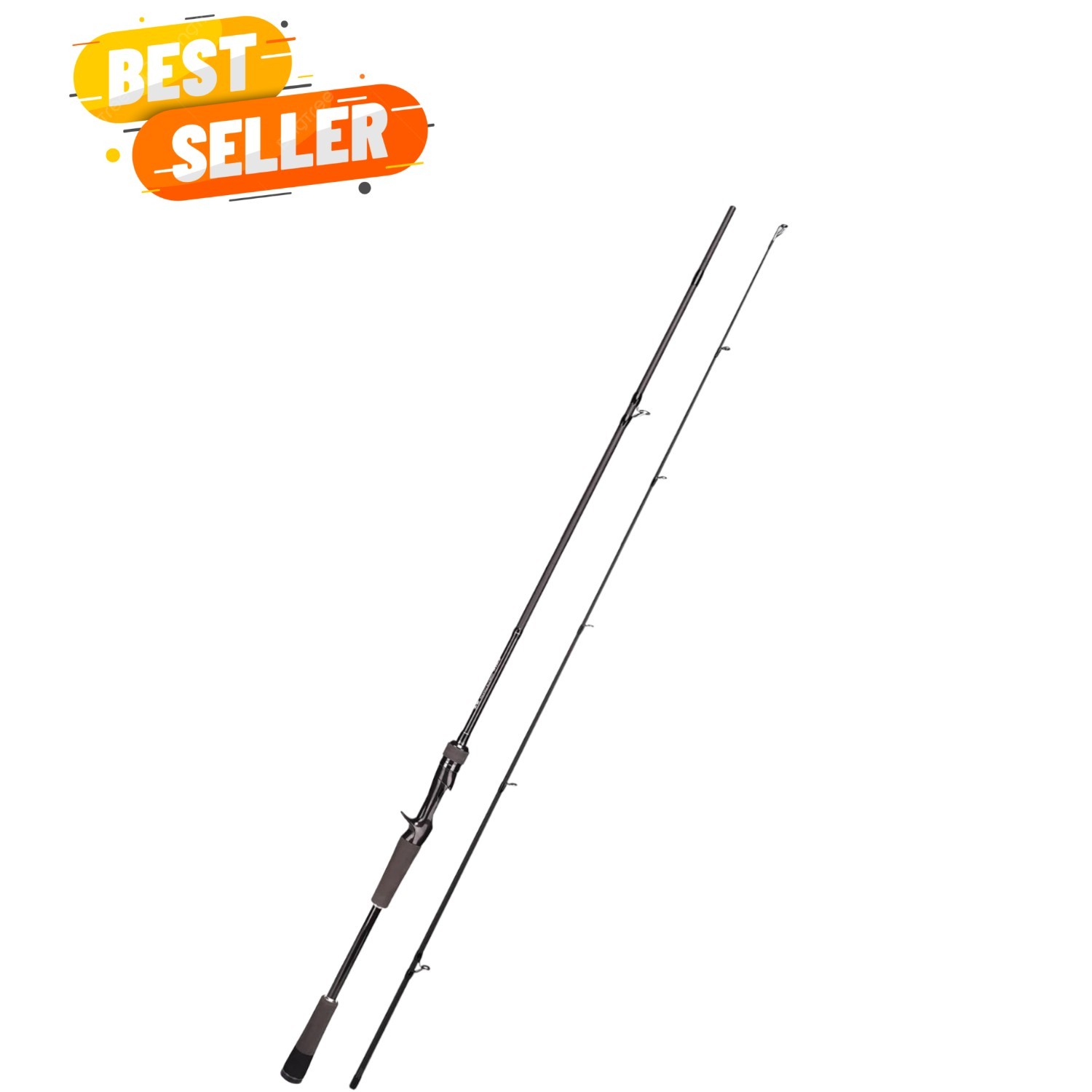 Carbon Fiber Fishing Rod Series 6-12 Ft, Spinning & Casting Rods with Stainle…