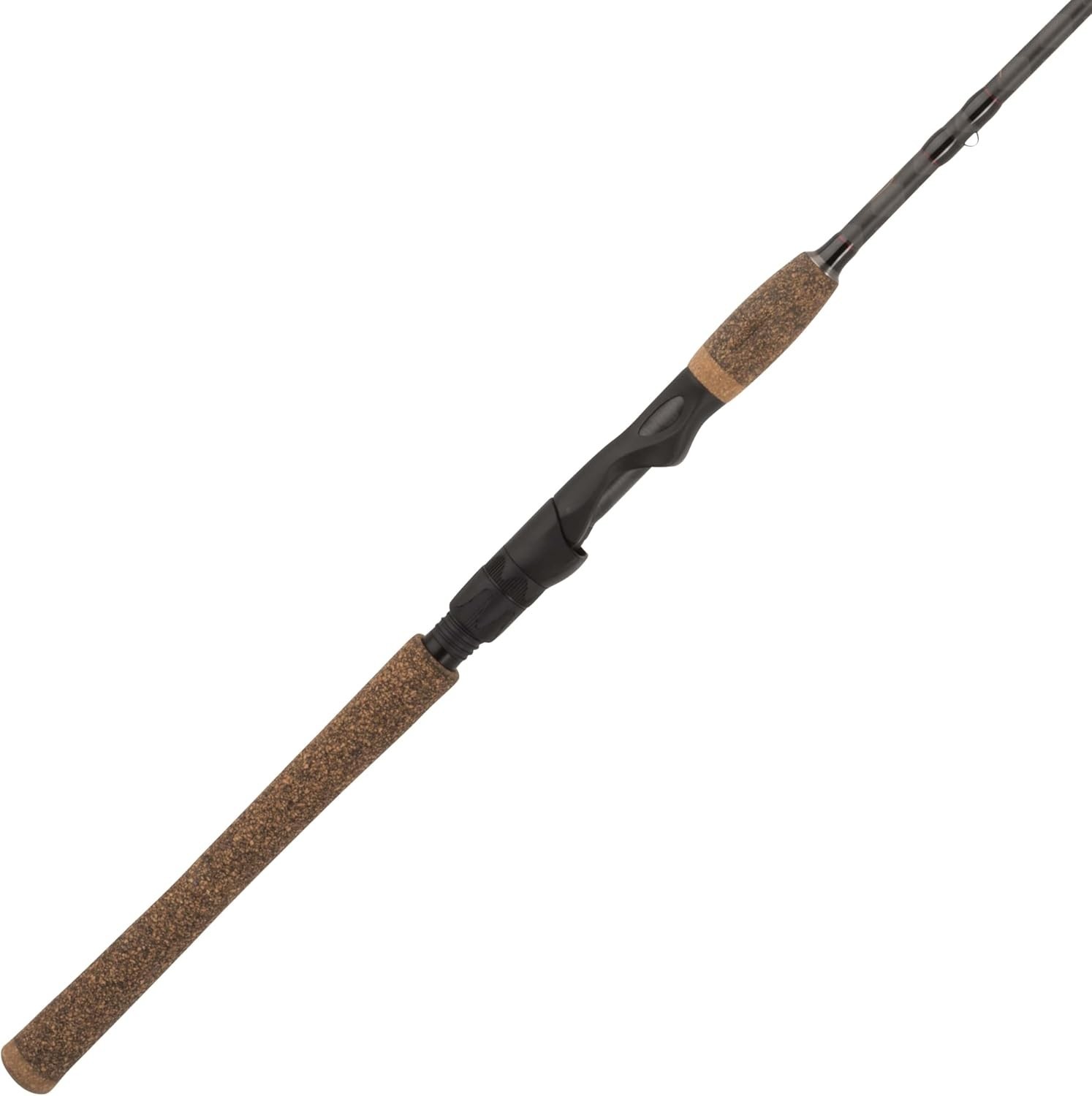 Moderate Action 8’ Trout Rod with Rubberized Cork Handle – Lightweight & Durable