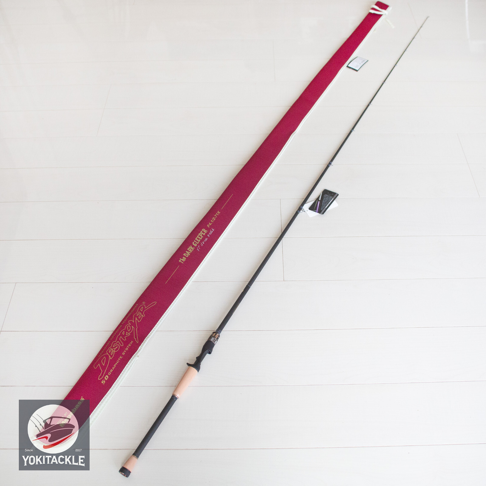 Megabass DESTROYER F4.1/2-71X THE DARK SLEEPER Baitcasting Rod