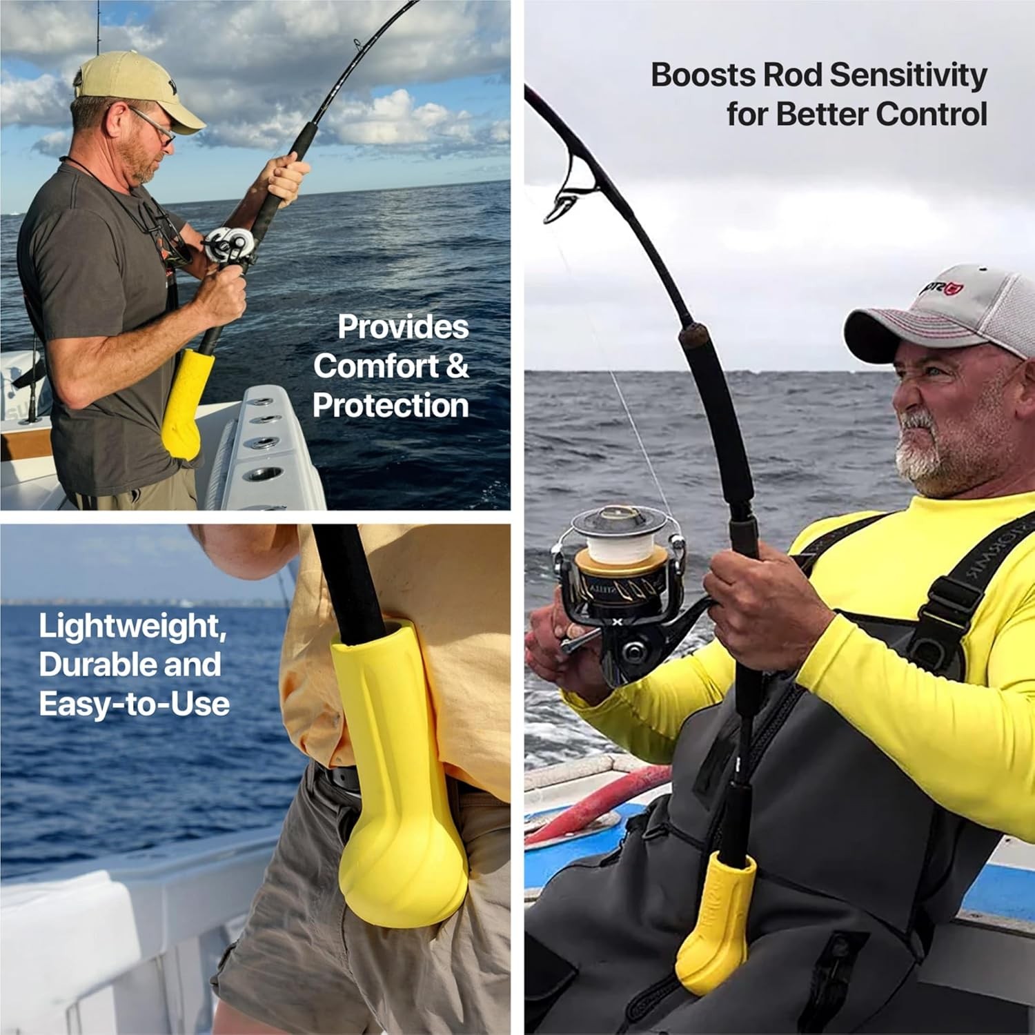 Floating Fishing Rod Butt Cushion Rod Float for Offshore Fishing Rods Heavy