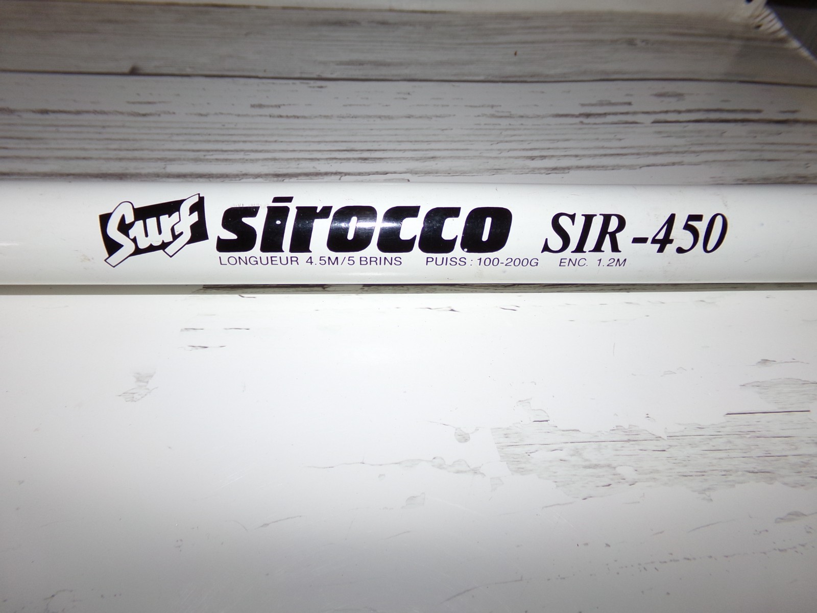 Daiwa Surf Sirocco SIR-450 Fishing Rod – 4.5M 100-200G Telescoping ENC 1.2M