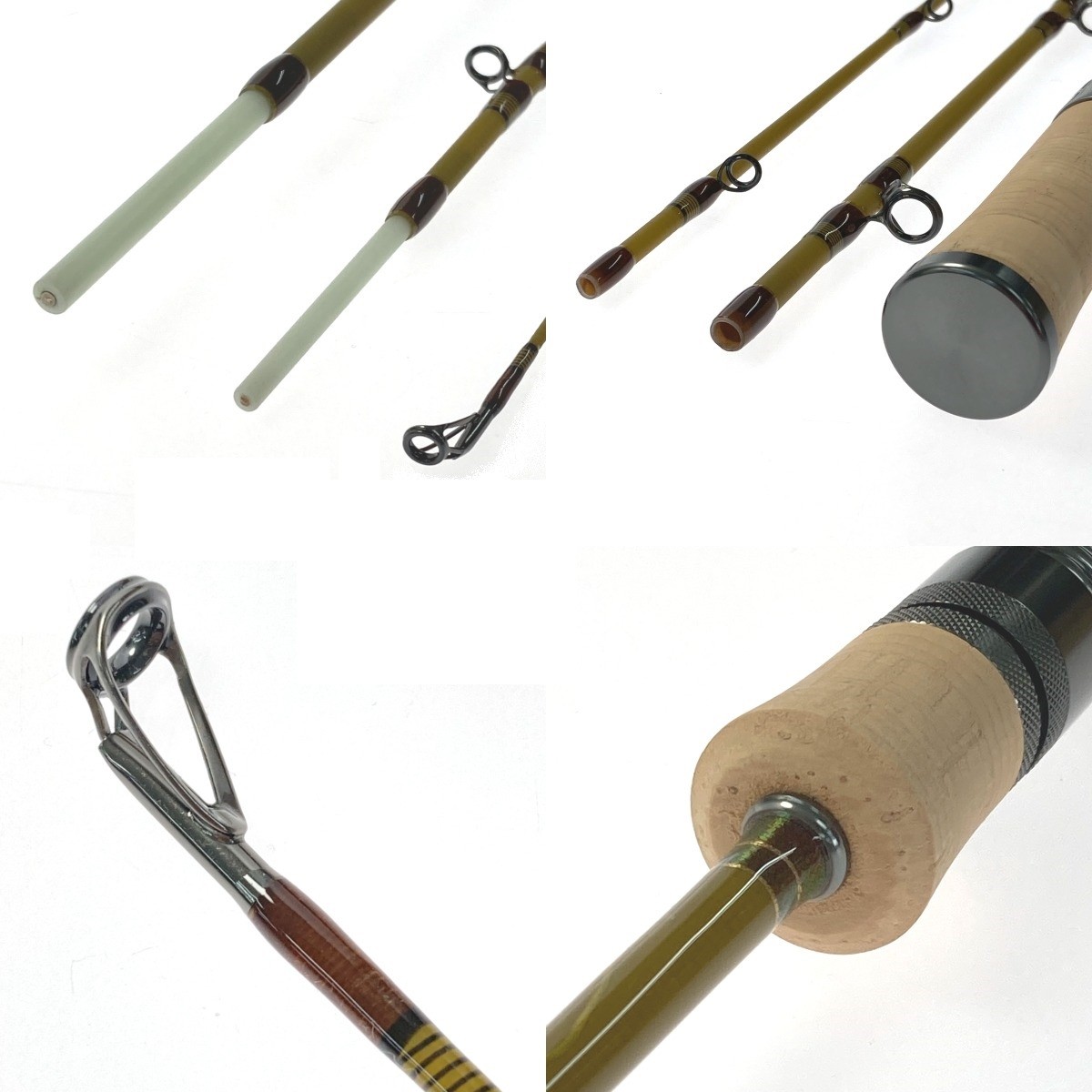 M-AIRE positive glass MG-45LC UD Lure rod with rod bag