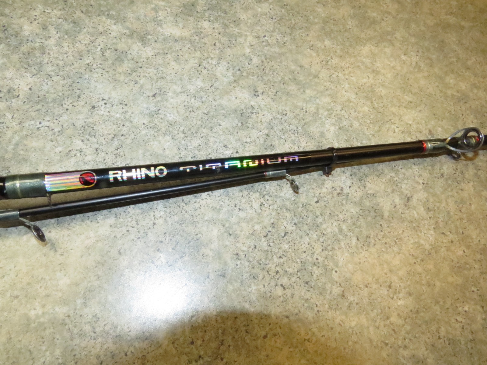 Rhino Titanium RHTC602M 6′ 2pc Medium/ Action Casting Rod