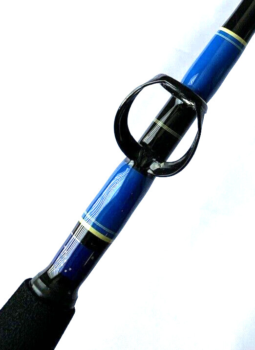 Seeker AK6455XXH-5 1/2’C Alaskan Series 50(80)130Lb Halibut 5.5F Fishing Rod USA