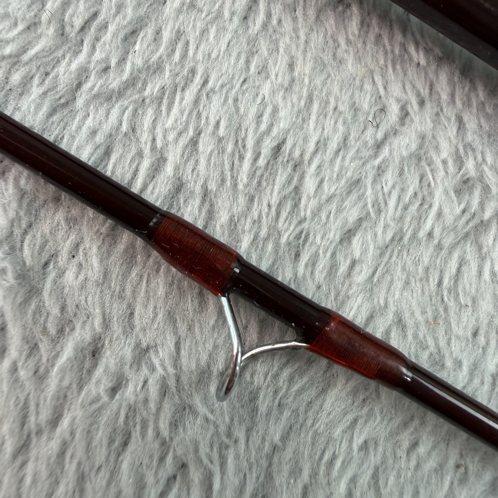 Vtg G Loomis IM6 9′ #3wt 2pc Fly Rod + Original Case & Sock EXC Y248