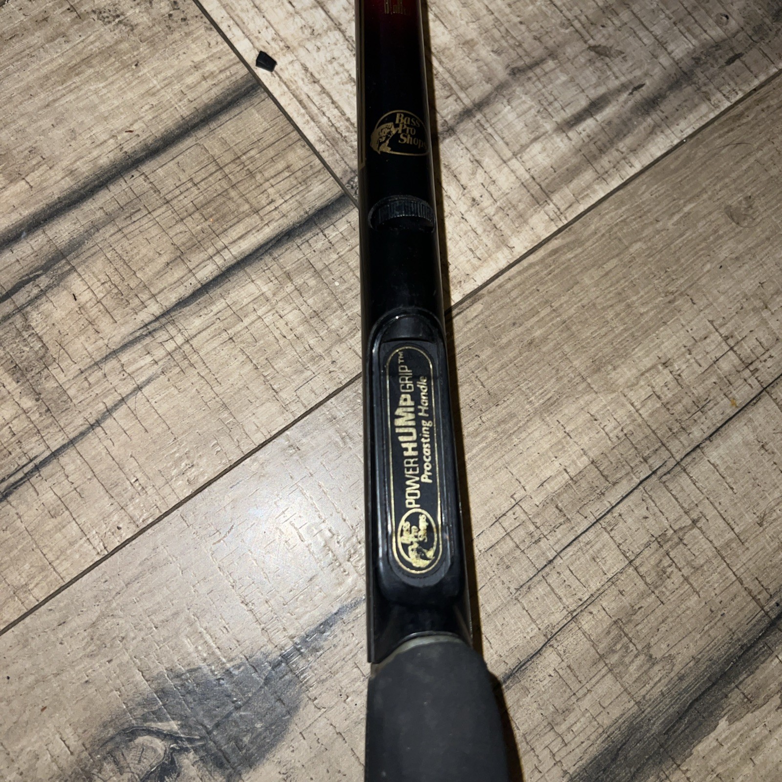 Bass Pro Shop Power Stick Hump Grip IM-6 Graphite PS60M 6’ Med Act Casting Rod